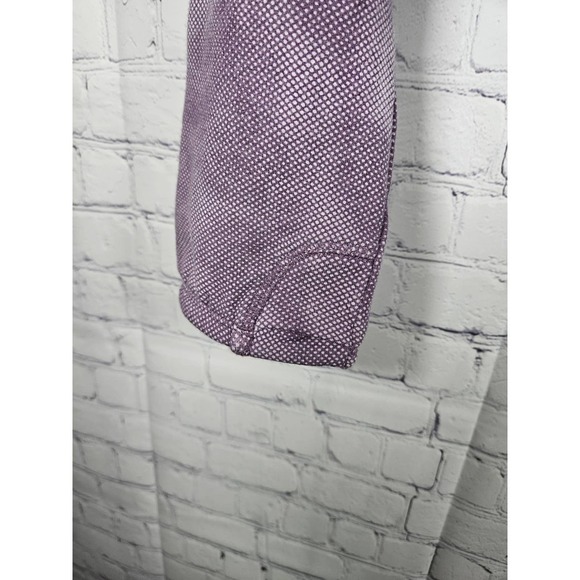 Athleta Girl Pullover Crop Sweatshirt Drawstring Hoodie Purple Size L 12 - Picture 2 of 6